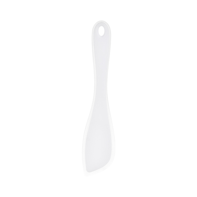 Spatulă din silicon cu scraper integrat, rezistentă la temperaturi înalte, pentru cremă de tort și amestecare în coacere