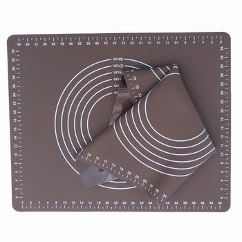 Covor din silicon pentru aluat, tocător din silicon și mat fondant pentru coacere DIY