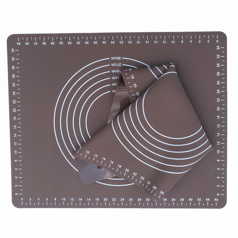 Covor din silicon pentru aluat, tocător din silicon și mat fondant pentru coacere DIY