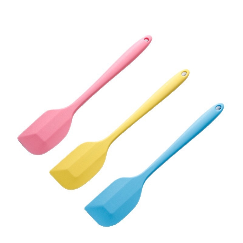 Spatul din silicon de înaltă temperatură, de calitate alimentară, pentru cremă, torturi, amestecare și frământare aluat — toate într-un singur instrument