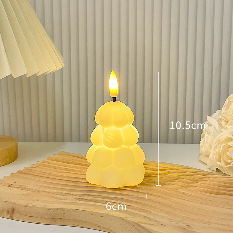 Lampă de Crăciun în formă de brad – lumină de noapte pentru dormitor sau cămin, veioză de noptieră, decor pentru petreceri, cadou pentru cei mai buni prieteni