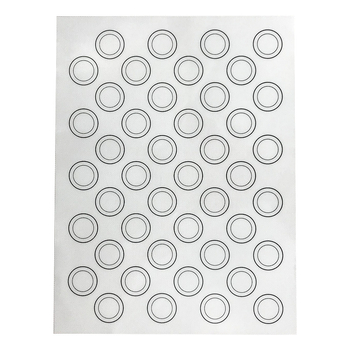 Covoraș din silicon pentru frământat, 30×40 cm, cu fibră de sticlă, suprafață pentru întins macarons, antiaderent pentru cuptor
