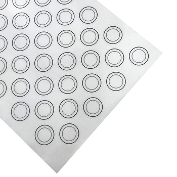 Covoraș din silicon pentru frământat, 30×40 cm, cu fibră de sticlă, suprafață pentru întins macarons, antiaderent pentru cuptor