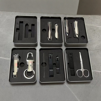 Clește de unghii într-o cutie metalică portabilă – instrumente de manichiură