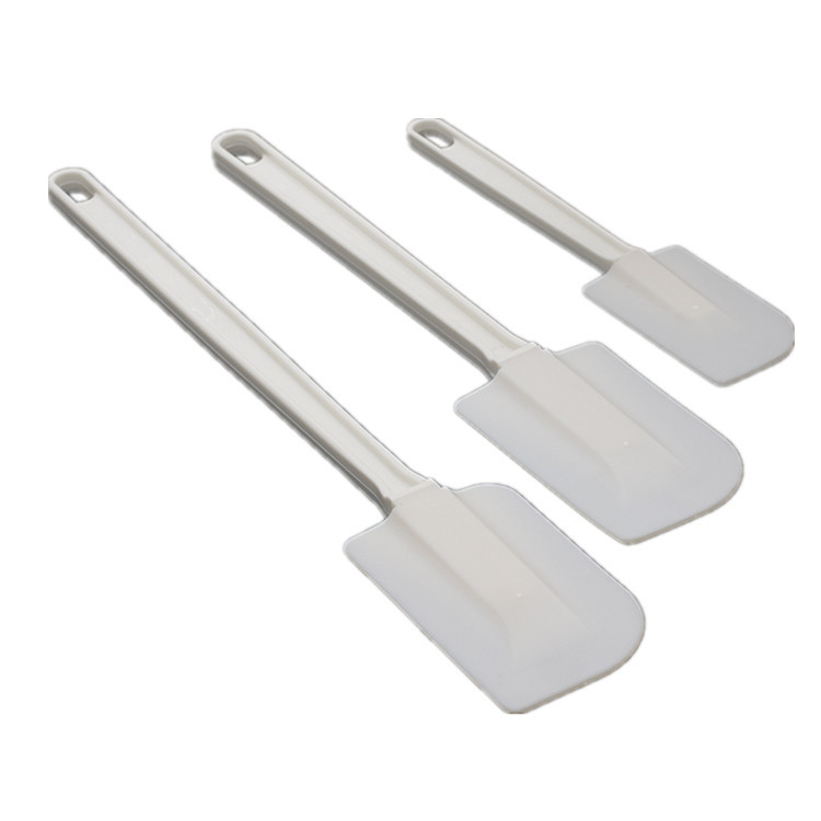 Spatulă cu mâner lung din cauciuc pentru coacere și amestecare