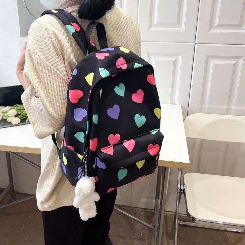 2023 nova studentska torba u Harajuku stilu, platneni ruksak za svakodnevnu upotrebu, velika zapremina 36-55 L, za 14-inčni prijenosnik