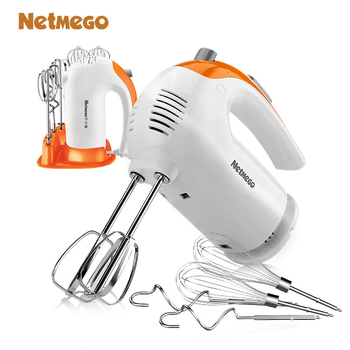 Lemigo N38D Amestecător electric pentru ouă, mâner manual, 200–250W, pentru coacere acasă