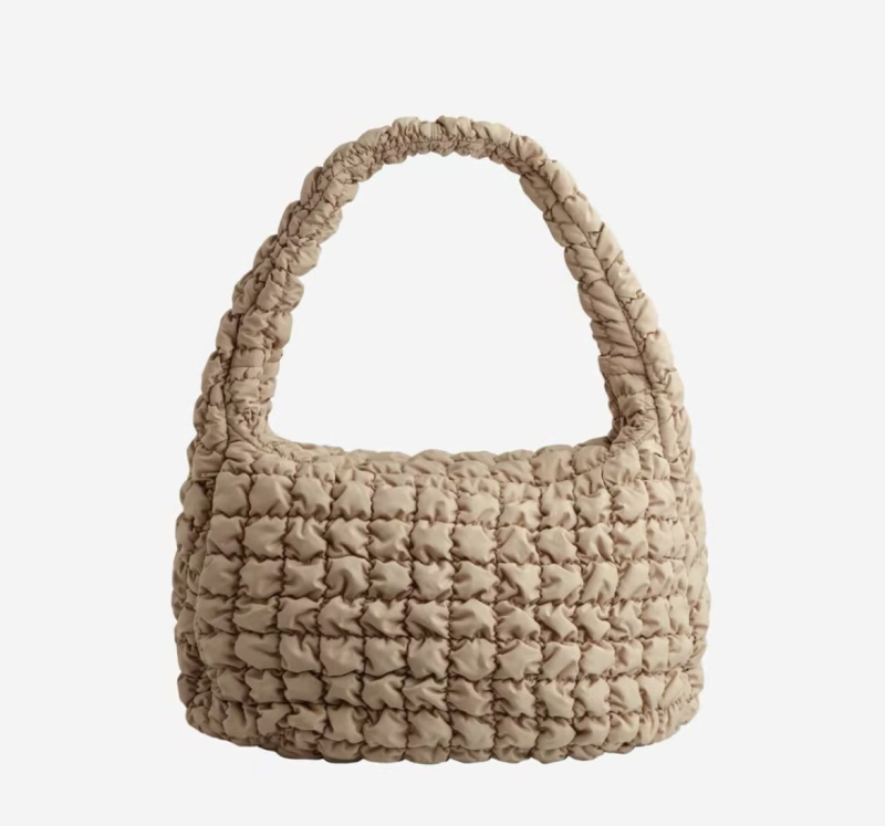 COS Cloud torba za jesen-zimu 2025, velik kapacitet, Dumpling stil, crossbody i tote torba