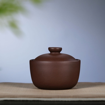Vas de gătit din lut mov pentru baie în abur, pentru catering hotelier, stil chinezesc nou