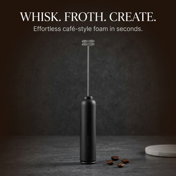 Mixer electric pentru lapte și ouă, cu capete de amestecare multiple pentru cafea și spumă de lapte