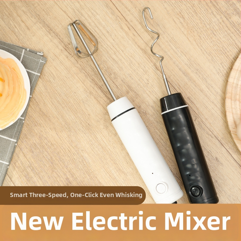 Bătător de ouă electric, mâner cu cablu pentru bucătărie, 3 viteze, 100W, modelul 44777
