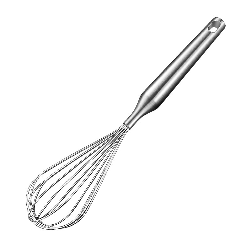 Beater pentru ouă personalizat din oțel inoxidabil 304, tel manual de bucătărie pentru mixare cremă și aluat