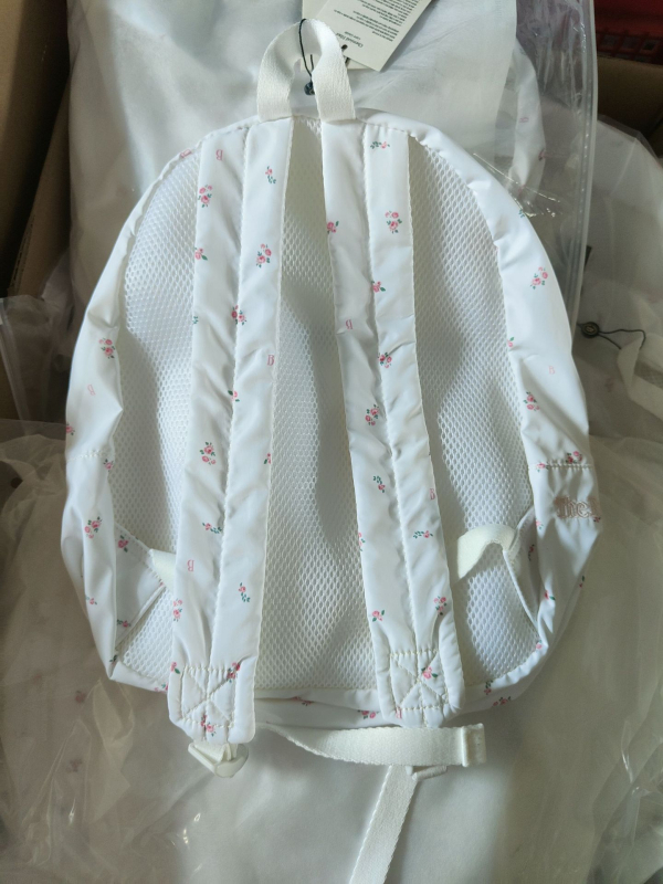 Thebarnnet korejski niche brand ruksak s floralnim uzorkom, velikog kapaciteta, casual stil, uključuje kozmetičku torbicu
