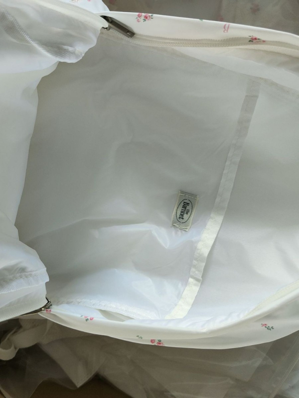 Thebarnnet korejski niche brand ruksak s floralnim uzorkom, velikog kapaciteta, casual stil, uključuje kozmetičku torbicu
