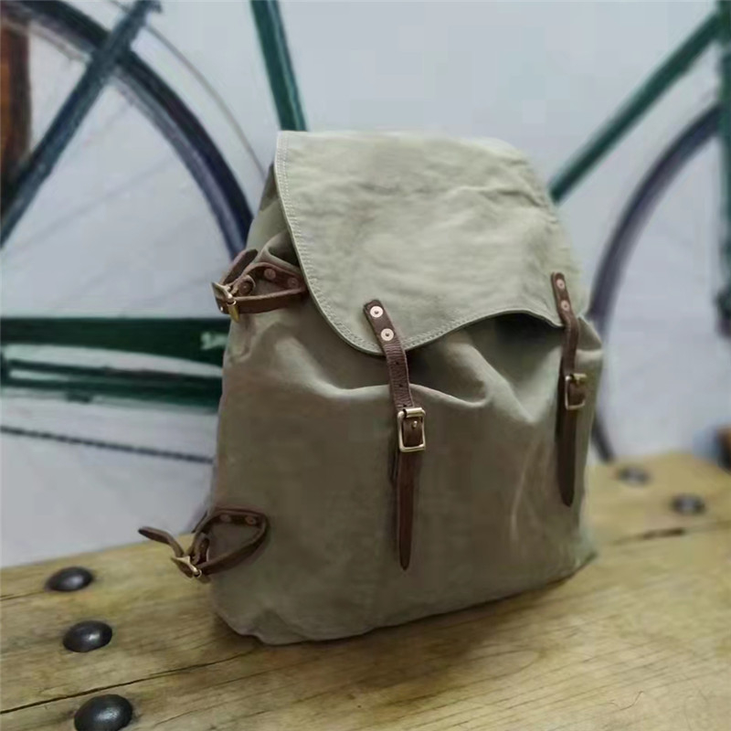 M39 Unisex ruksak za svakodnevnu upotrebu, teški vintage platneni ruksak za outdoor