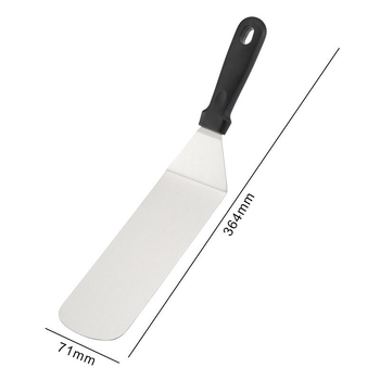 Set unelte BBQ din oțel inoxidabil cu spatulă pentru grătar