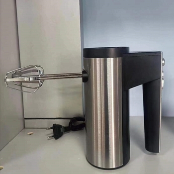 Mixer de mână din oțel inoxidabil, putere mare, multifuncțional, 5 viteze, 110–240V