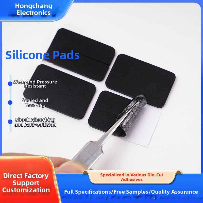 Pad din silicon pentru mobilier – decupat, antiderapant, silențios, rezistent la uzură, autoadeziv