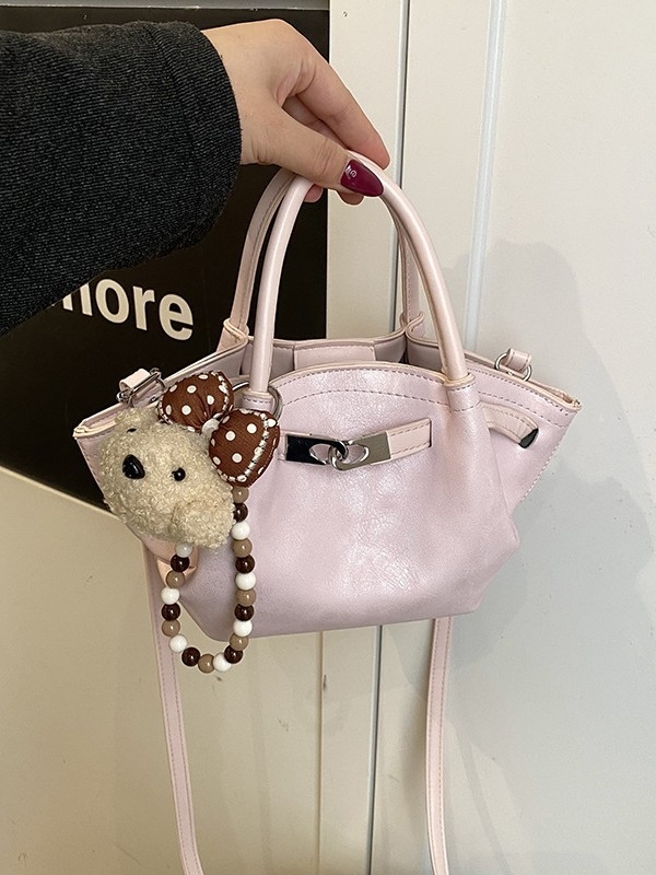 Ženska proljetna teksturirana torbica, mala košarasta PU torba, crossbody stil, novi model 2026