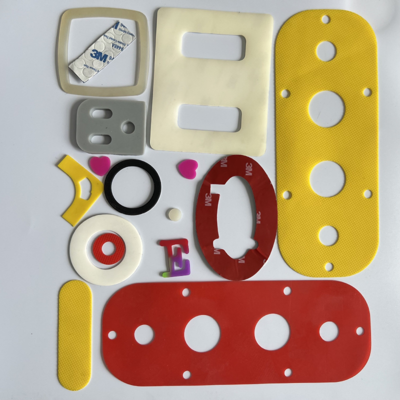 Padă din silicon de calitate alimentară pentru roboți cu patru picioare, transparentă, autoadezivă