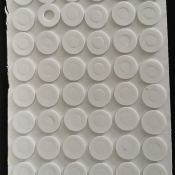 Picioruș rotund din silicon transparent, cu spate autoadeziv, antiderapant pentru electrocasnice, garnitură din silicon pentru amortizarea vibrațiilor și etanșare