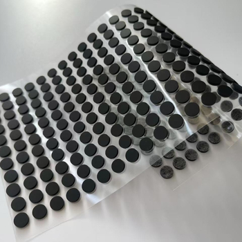 Protecții din silicon negri pentru mobilier, plăci de silicon transparente, amortizoare autoadezive, anti-derapare și granule de silicon pentru sticlă
