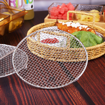 Grătar în stil Japonez din oțel inoxidabil 304, corp dreptunghiular cu capăt semicircular, placă din piatră pentru tempura, grilă din sârmă pentru cotlete de porc și aripioare de pui