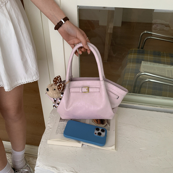 Ženska torbica za svakodnevnu upotrebu, velika zapremina, retro stil, preko ramena i crossbody, cilindrični oblik, lagani luksuz