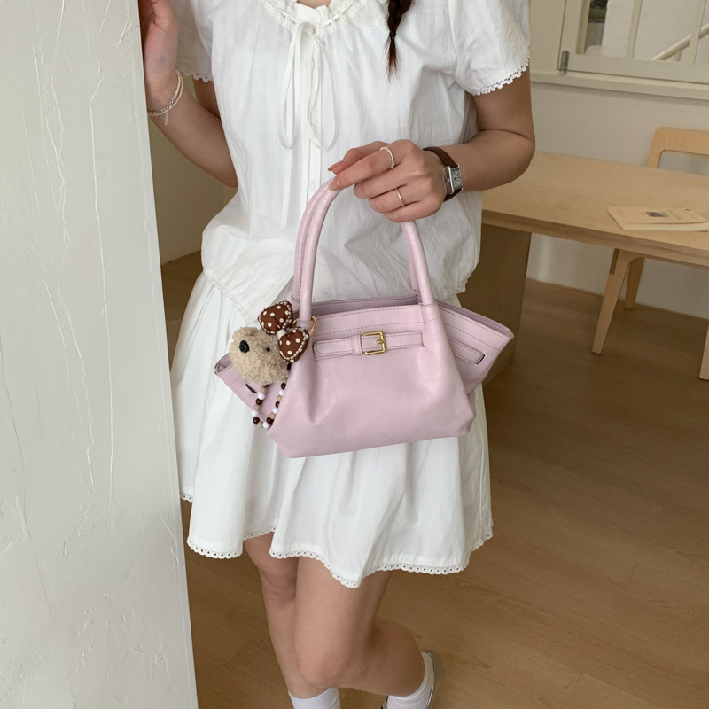 Ženska torbica za svakodnevnu upotrebu, velika zapremina, retro stil, preko ramena i crossbody, cilindrični oblik, lagani luksuz