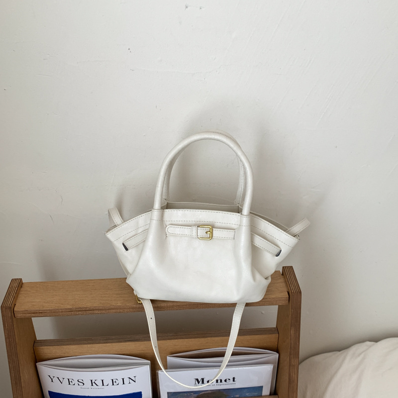 Ženska torbica za svakodnevnu upotrebu, velika zapremina, retro stil, preko ramena i crossbody, cilindrični oblik, lagani luksuz