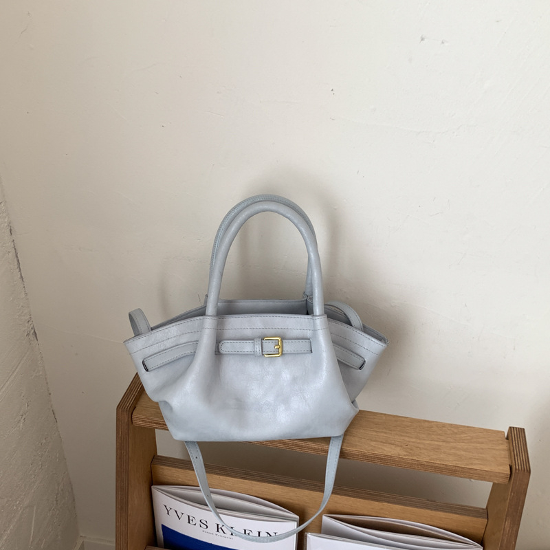 Ženska torbica za svakodnevnu upotrebu, velika zapremina, retro stil, preko ramena i crossbody, cilindrični oblik, lagani luksuz