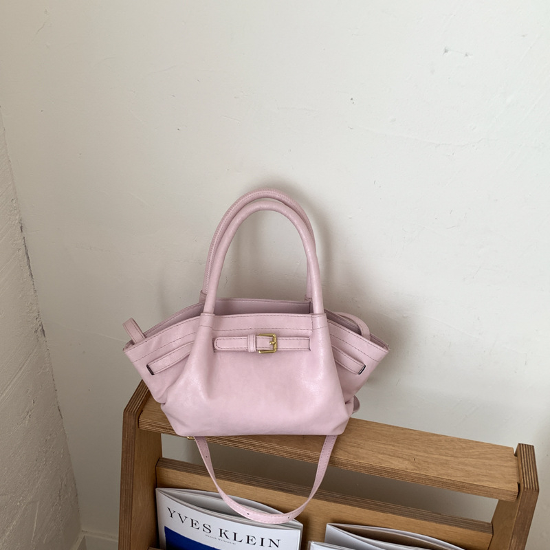 Ženska torbica za svakodnevnu upotrebu, velika zapremina, retro stil, preko ramena i crossbody, cilindrični oblik, lagani luksuz