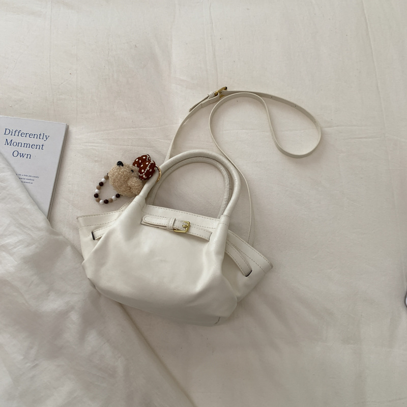 Ženska torbica za svakodnevnu upotrebu, velika zapremina, retro stil, preko ramena i crossbody, cilindrični oblik, lagani luksuz