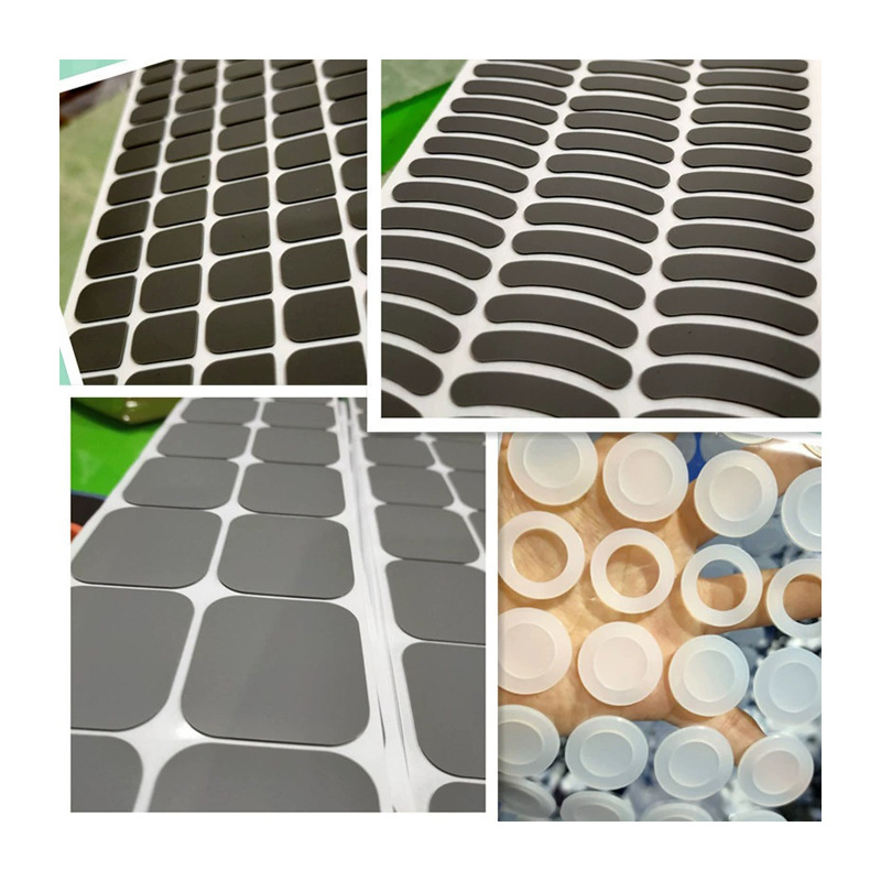 Garnitură din silicon alimentar, covoraș anti-alunecare, covoraș transparent autoadeziv din silicon, garnitură etanșare