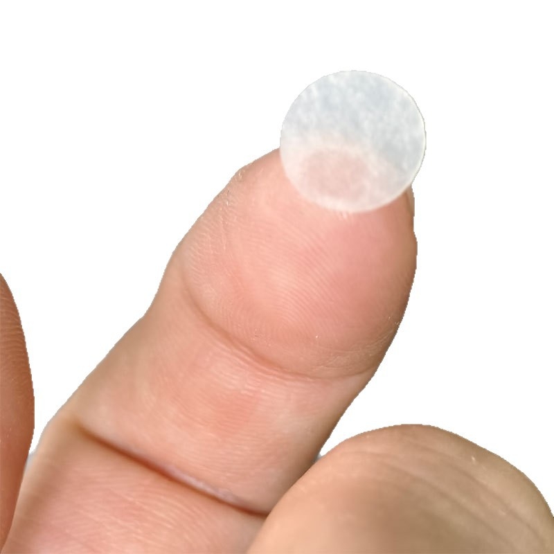 Tălpi din silicon, cu plasă semi-transparentă de 0,5 mm, rotunde, de calitate alimentară, anti-alunecare, absorbante de șocuri