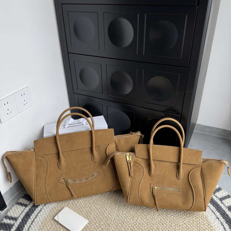 Na skladištu: Novi model Smile Wing torba, velika zapremina, mekana koža, elegantna ženska tote torba, minimalistički svakodnevni stil