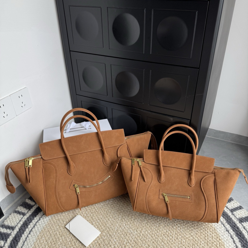 Na skladištu: Novi model Smile Wing torba, velika zapremina, mekana koža, elegantna ženska tote torba, minimalistički svakodnevni stil