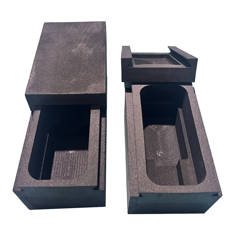 Spumă EVA pentru interiorul unei cutii de parfum, neagră, densitate mare, tăiere cu laser și gravură, personalizabil