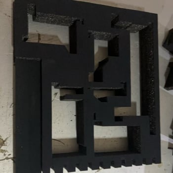 Garnitură din spumă EVA cu gravură personalizată și prelucrare, suport interior antișoc, placă din spumă personalizabilă pentru cutia de scule, protecție antistatice