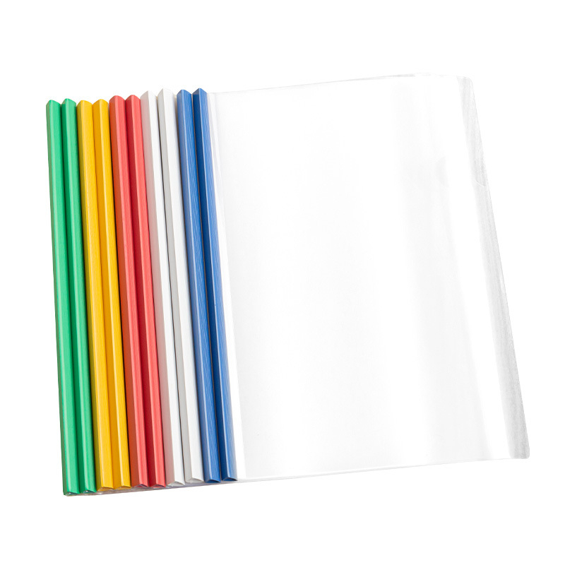 Dosar A4 cu clemă de levier și capac transparent
