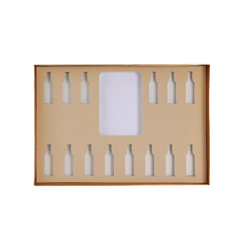 Ambalaj cosmetic din spumă EVA, cu căptușeală flock