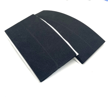 Pad EVA modular cu spate adeziv — negru, antiderapant, rezistent la apă, protecție la impact