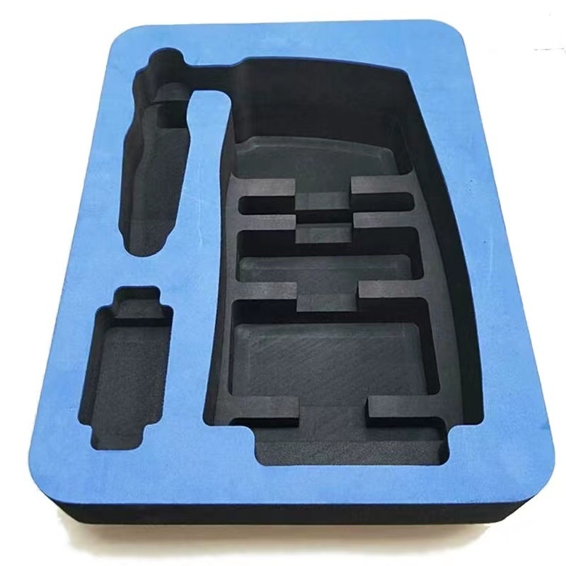 EVA pearl cotton pentru ambalare, burete interior, material spumă EVA flocat, XPE