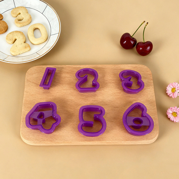 Set de forme pentru biscuiți cu simboluri, matriță din plastic pentru fondant și decorare prăjituri