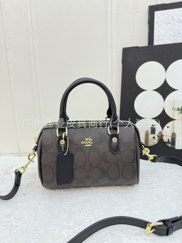 Nova jastučasta torbica s monogramom, mini crossbody torba, ženska torba za ramena, Boston stil s velikim kapacitetom