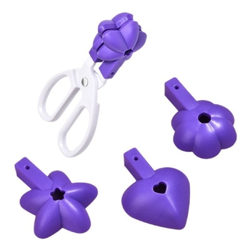 Set de trei forme de copt neobișnuite pentru torturi, cu design tip foarfecă