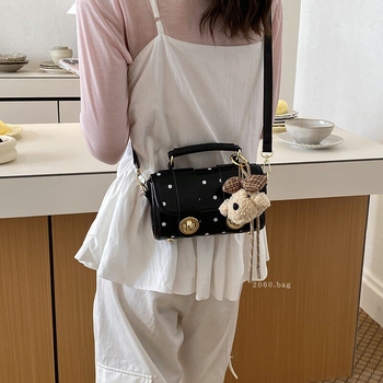 Torba tipa bucket za djevojke, mini torba s točkicama, crossbody za proljeće 2026, sladak dizajn