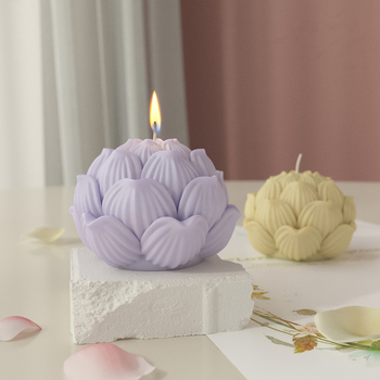 Formă din silicon pentru mousse de lotus – pentru lumânări aromatice DIY, turnare de rășină și săpun handmade