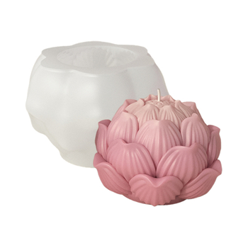 Formă din silicon pentru mousse de lotus – pentru lumânări aromatice DIY, turnare de rășină și săpun handmade
