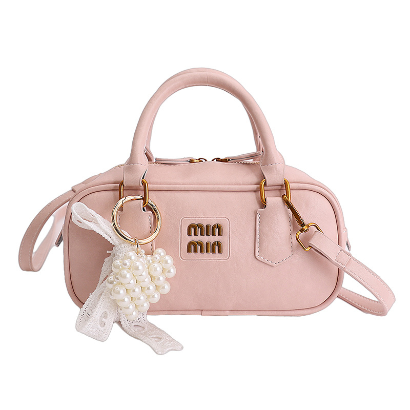 Boston PU anyagból készült kis négyzet alakú crossbody táska nőknek, texturált, utcai stílus